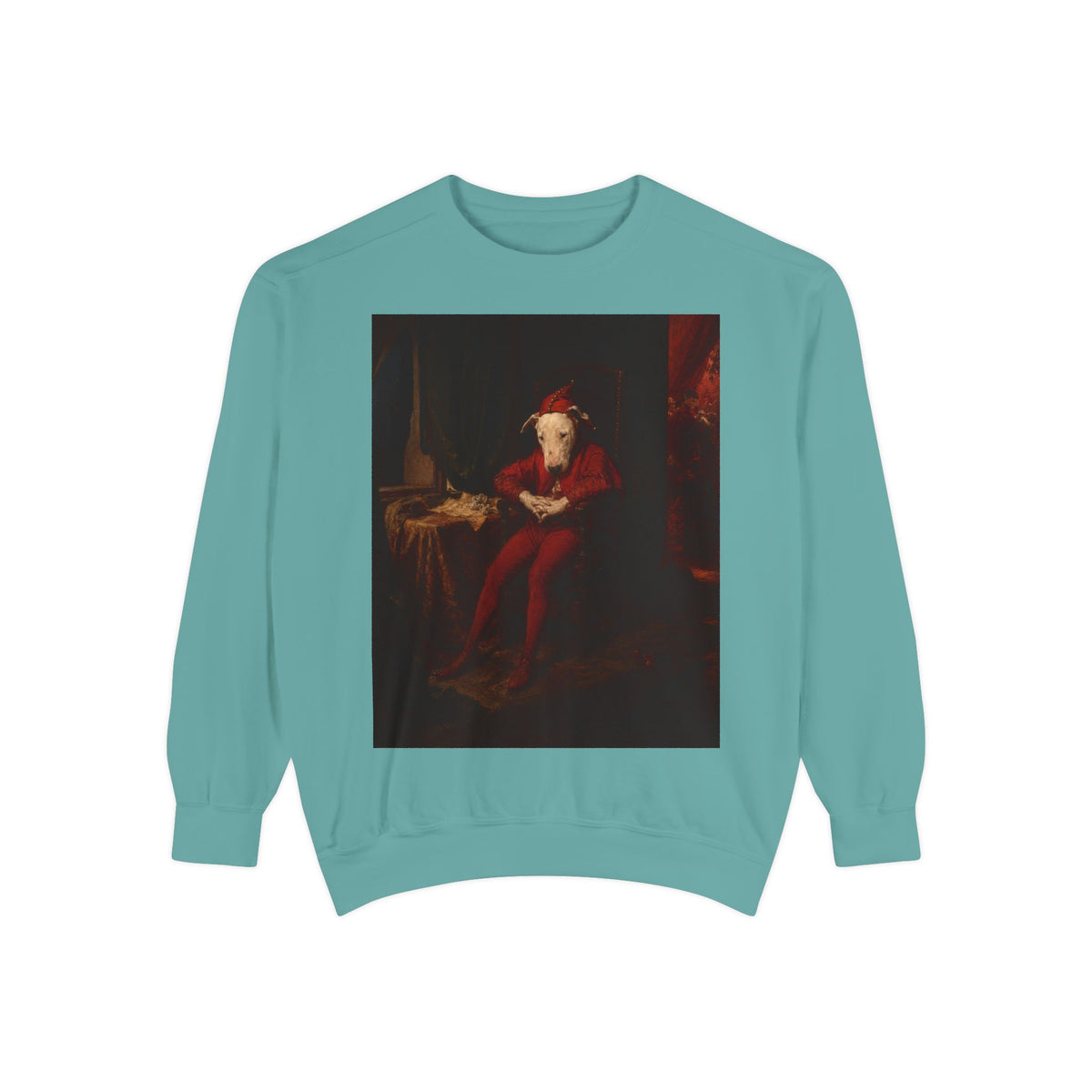 Bull Terrier Stańczyk — after Jan Matejko, 1862 | Crewneck