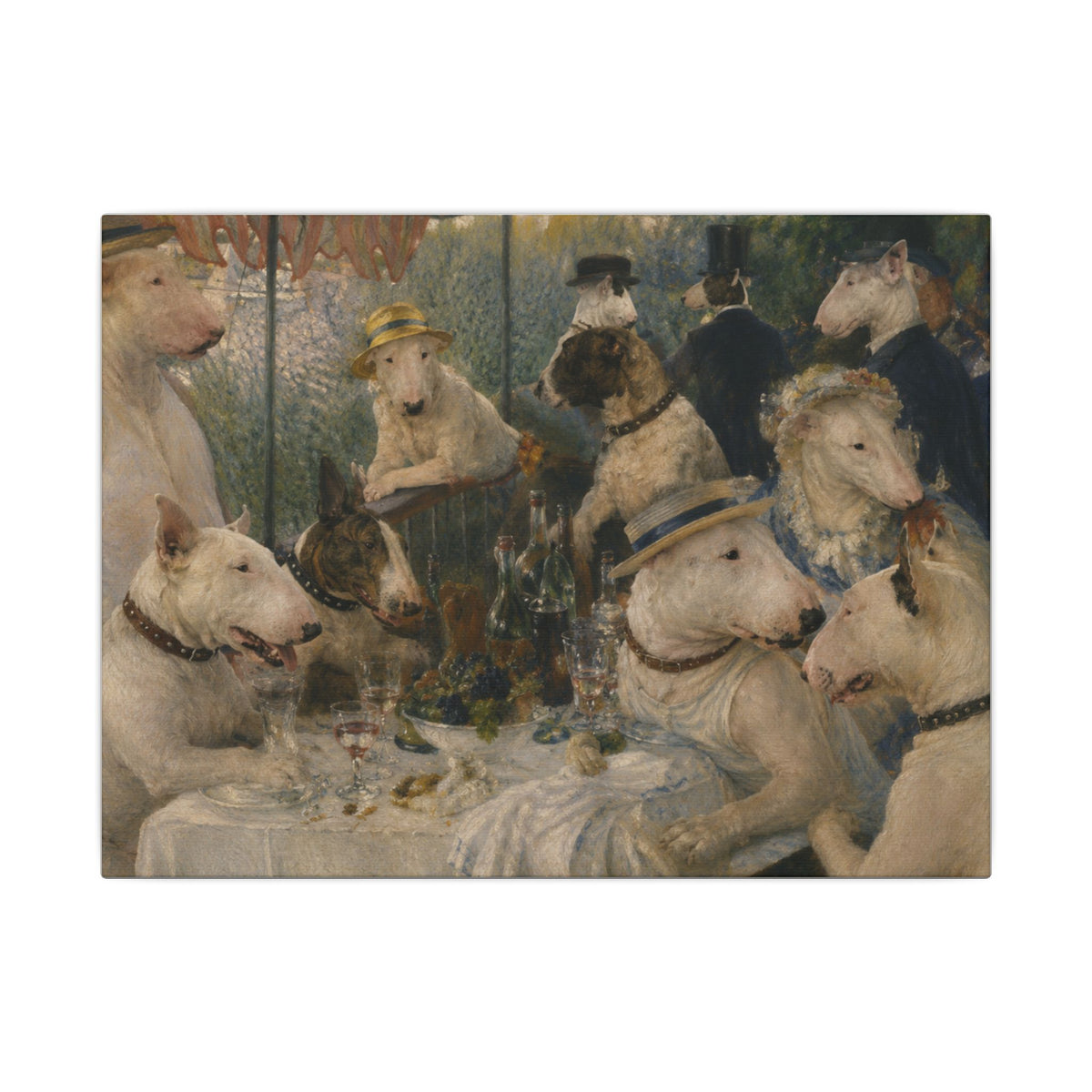 Bull Terrier Luncheon of the Boating Party — after Pierre-Auguste Renoir, 1881 | Canvas