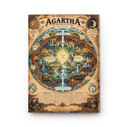 Agartha, The Forbidden Atlas Plate VI | Journal