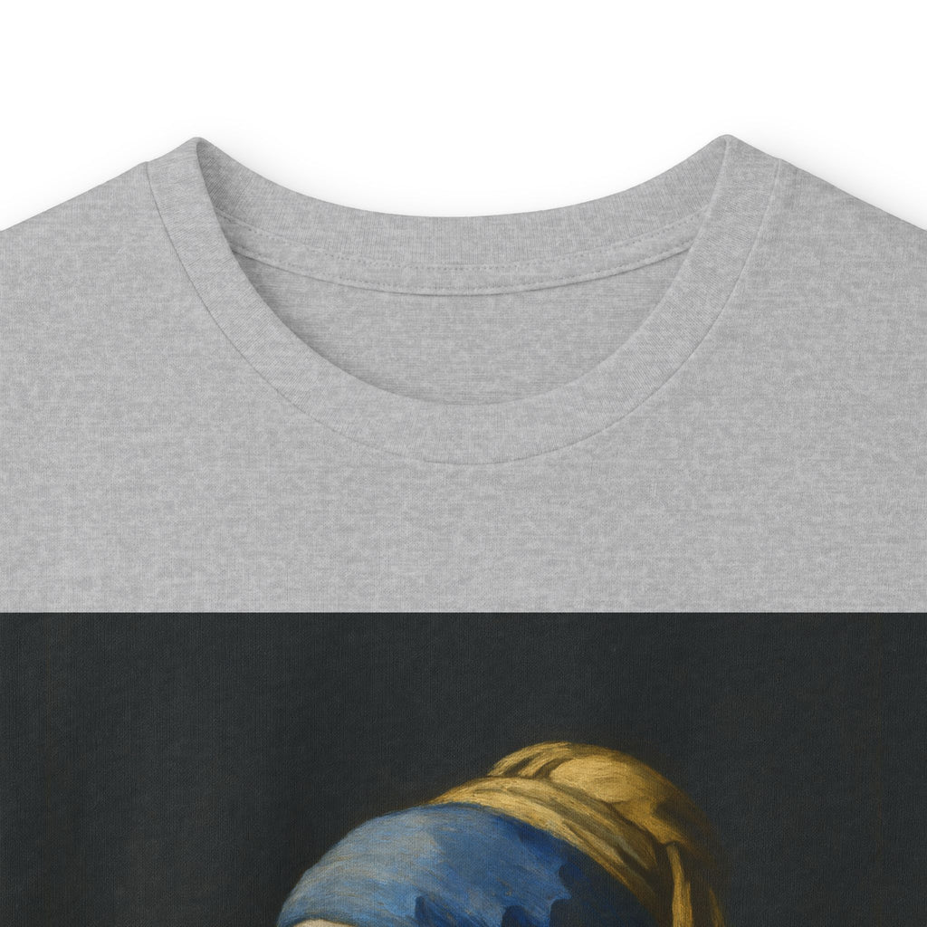 Bull Terrier Girl With A Pearl Earring — after Johannes Vermeer, c.1665 | Long Sleeve