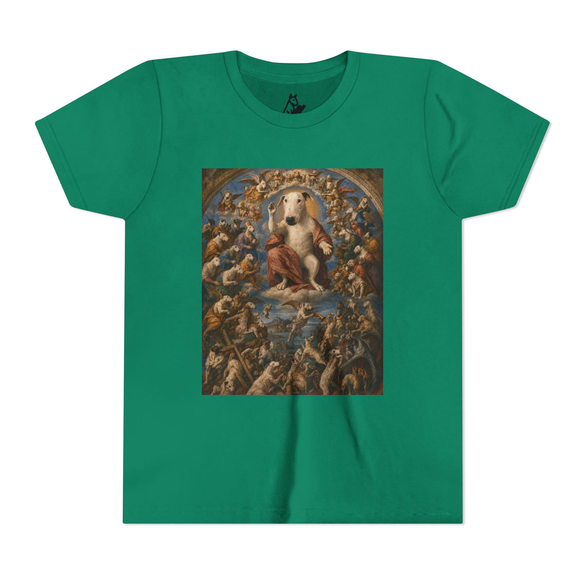 Bull Terrier The Last Judgement — after Michelangelo, 1541 | Youth Tee