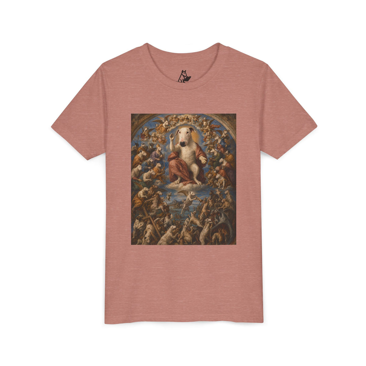 Bull Terrier The Last Judgement — after Michelangelo, 1541 | Youth Tee