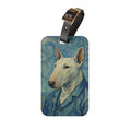 Bull Terrier Self-Portrait — after Vincent van Gogh, 1889 | Luggage Tag