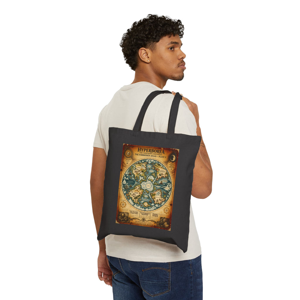Hyperborea, The Forbidden Atlas Plate V | Canvas Tote