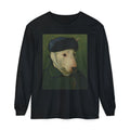 Bull Terrier Self-Portrait with Bandaged Ear — after Vincent van Gogh, 1889 | Long Sleeve