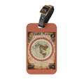 Terra Plana, The Forbidden Atlas Plate I | Luggage Tag
