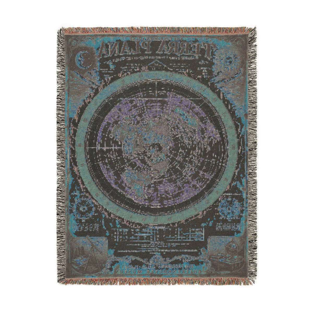 Terra Plana, The Forbidden Atlas Plate I | Blanket