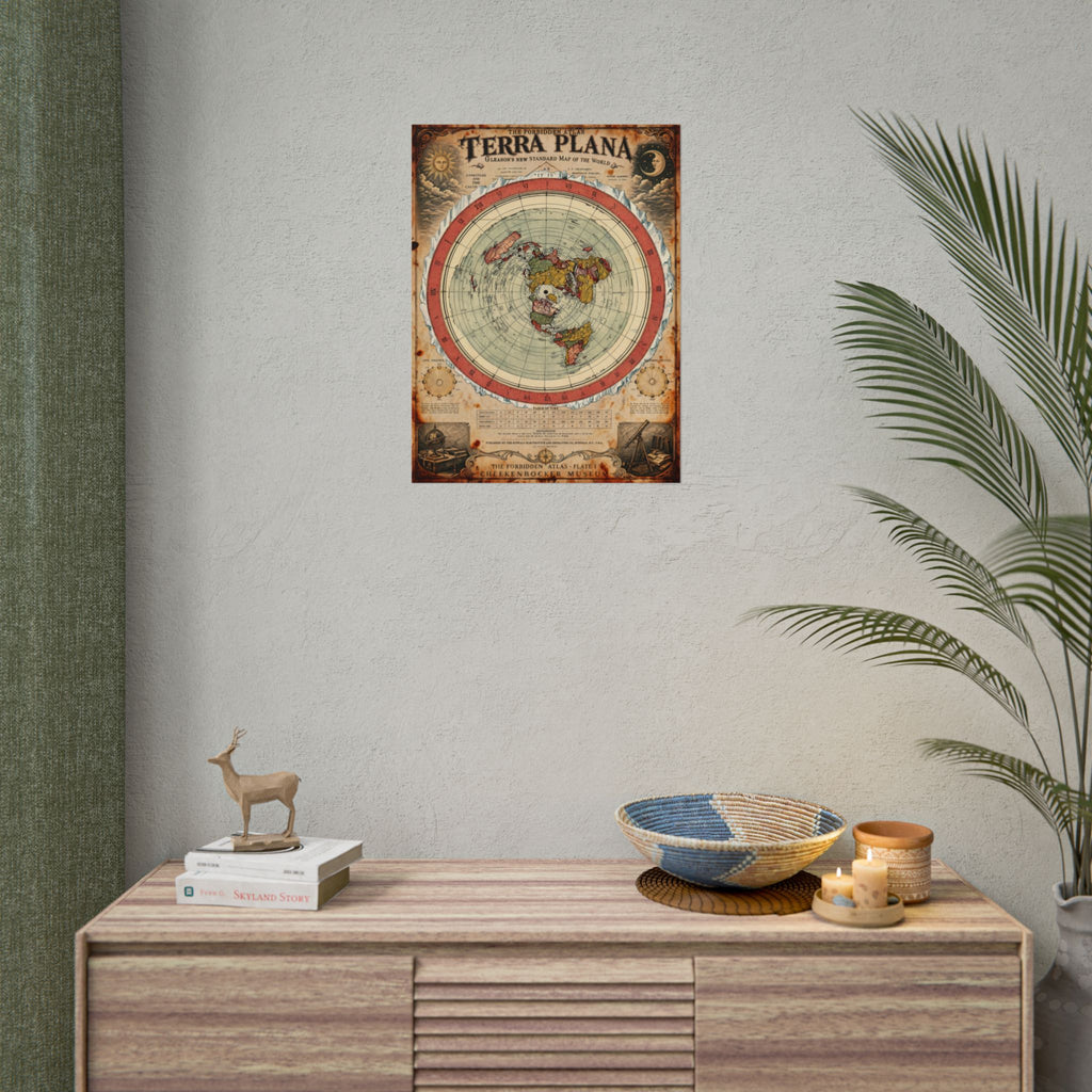 Terra Plana, The Forbidden Atlas Plate I | Poster