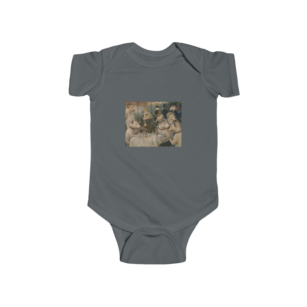 Bull Terrier Luncheon of the Boating Party — after Pierre-Auguste Renoir, 1881 | Bodysuit