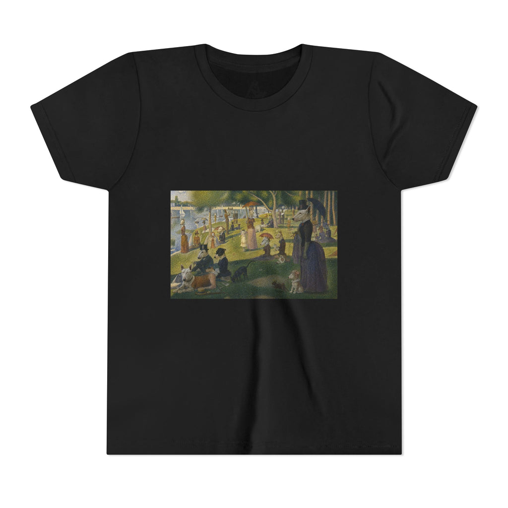 Bull Terrier A Sunday Afternoon on La Grande Jatte — after Georges Seurat, 1886 | Youth Tee