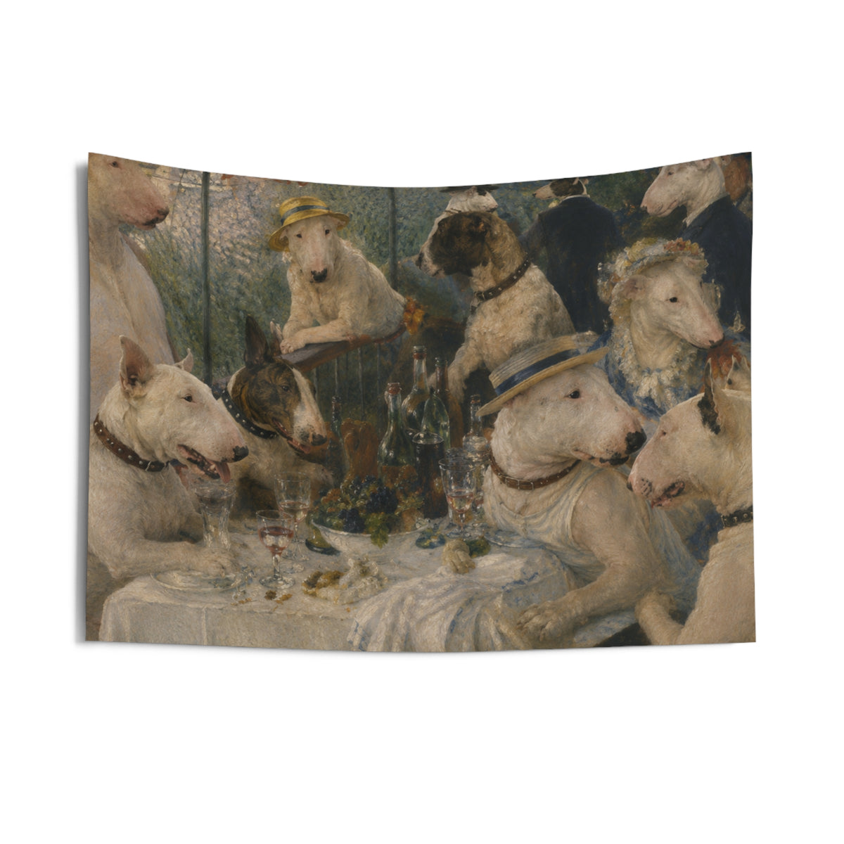 Bull Terrier Luncheon of the Boating Party — after Pierre-Auguste Renoir, 1881 | Tapestry