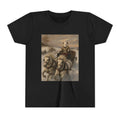 Bull Terrier Sleigh Ride — after Alfred Wierusz-Kowalski, c.1890 | Youth Tee