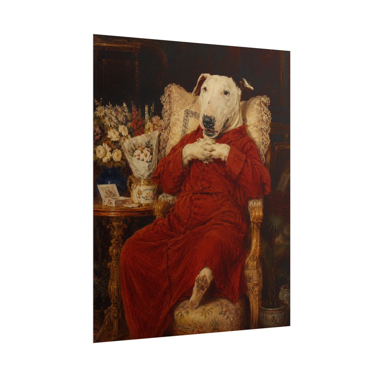 Bull Terrier Happy Birthday | Print