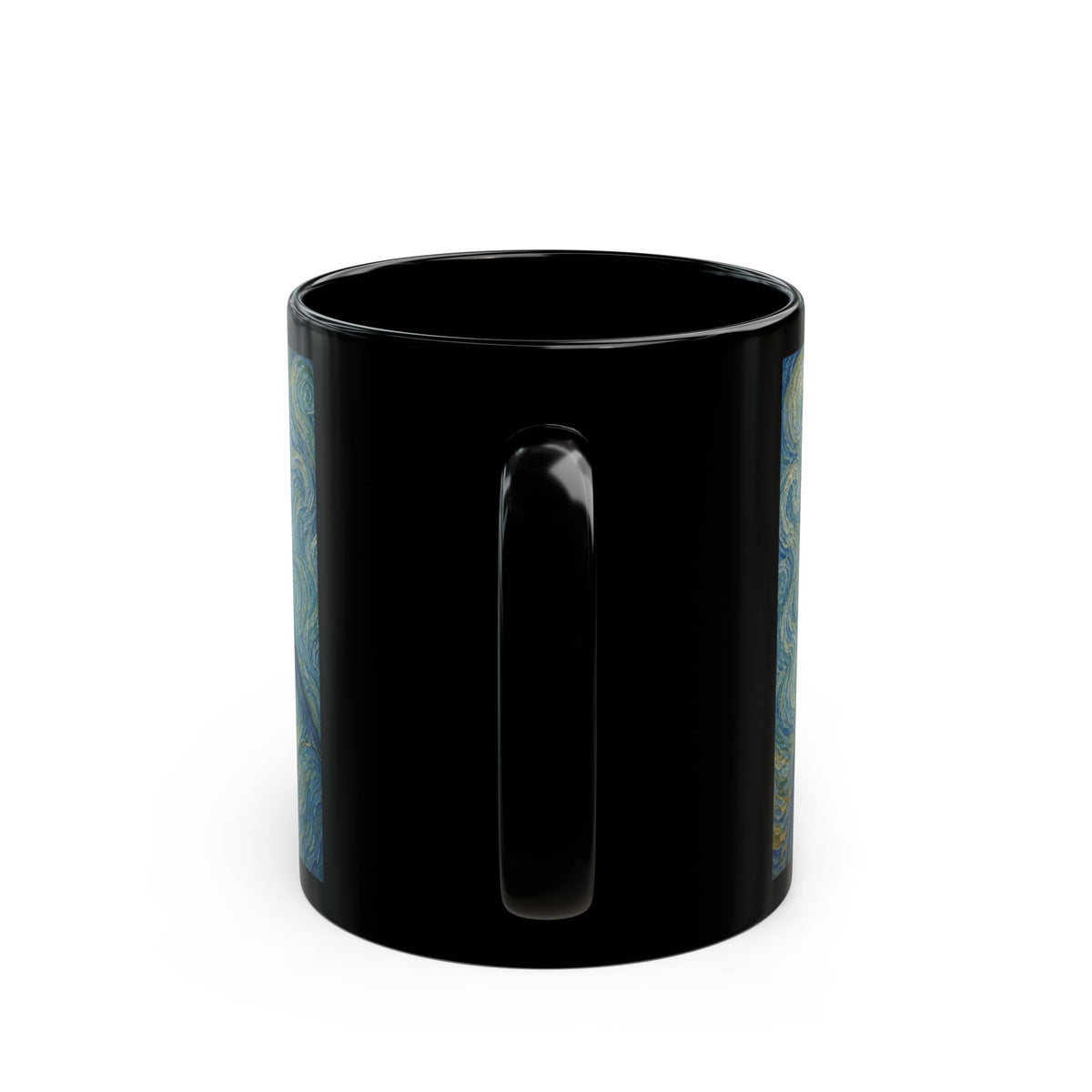 Bull Terrier Self Portrait — after Vincent van Gogh, 1889 | Mug (11oz, 15oz)