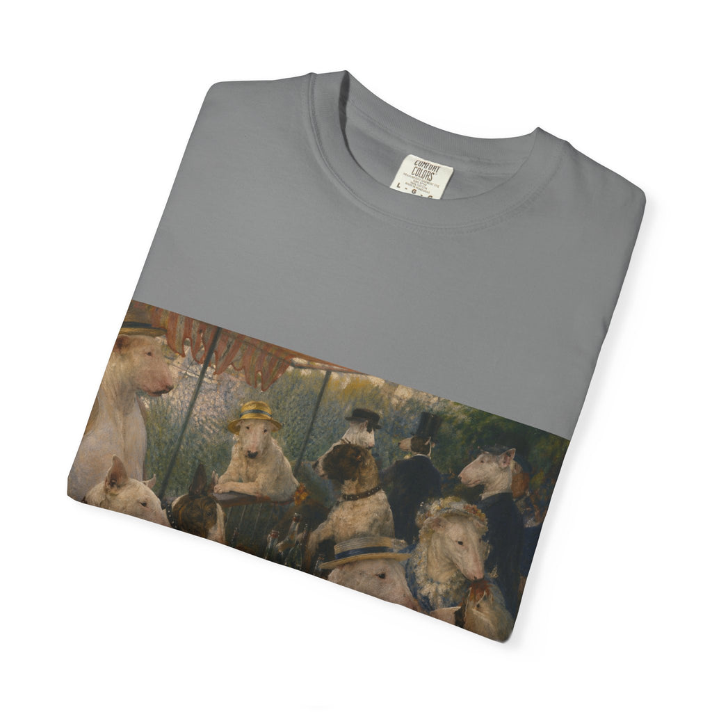 Bull Terrier Luncheon of the Boating Party — after Pierre-Auguste Renoir, 1881 | Garment-Dyed Tee
