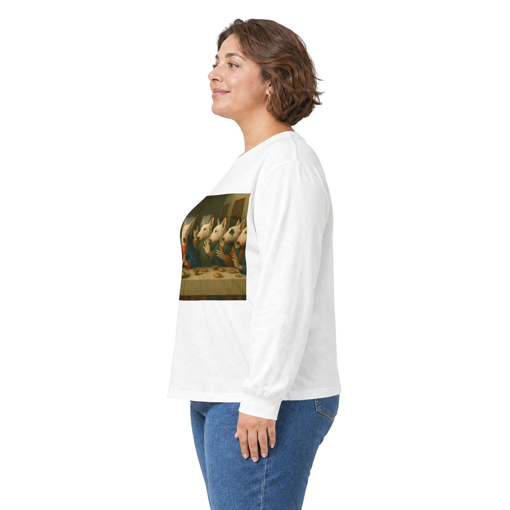 Bull Terrier The Last Supper — after Leonardo da Vinci, 1498 | Long Sleeve