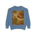 Bull Terrier The Creation of Adam — after Michelangelo, 1512 | Crewneck