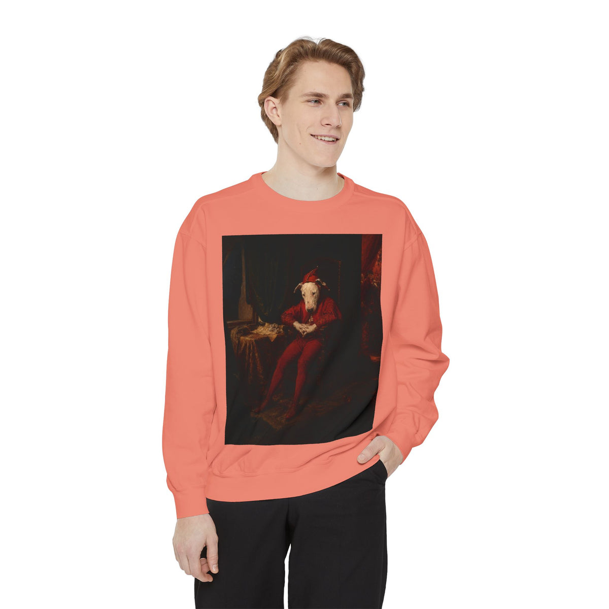 Bull Terrier Stańczyk — after Jan Matejko, 1862 | Crewneck