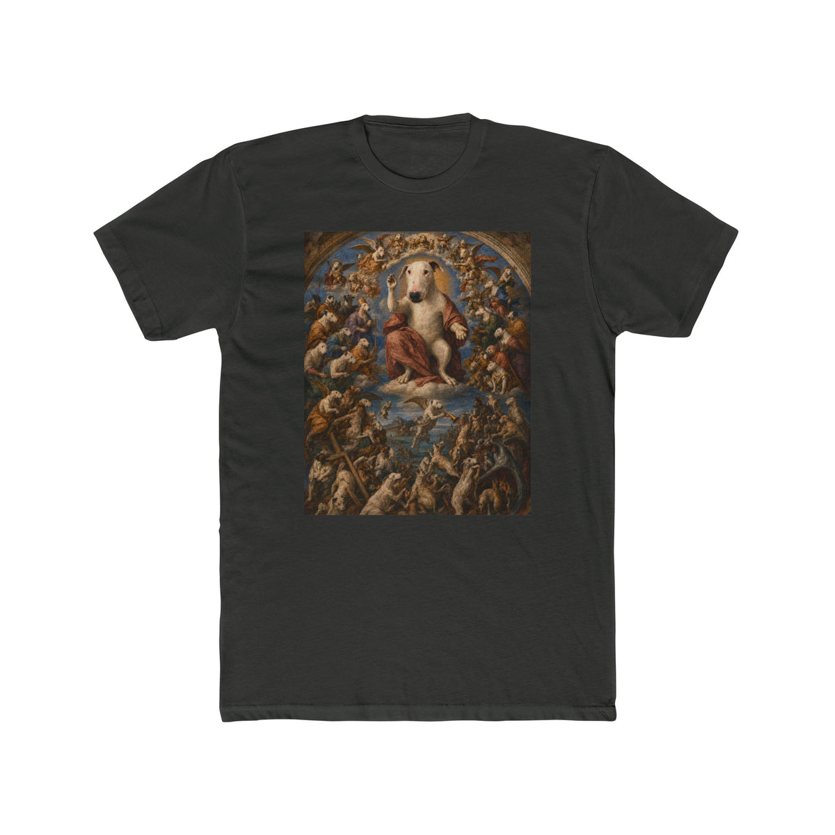 Bull Terrier The Last Judgement — after Michelangelo, 1541 | Tee