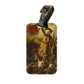 Bull Terrier Liberty Leading the People — after Eugene Delacroix, 1830 | Luggage Tag