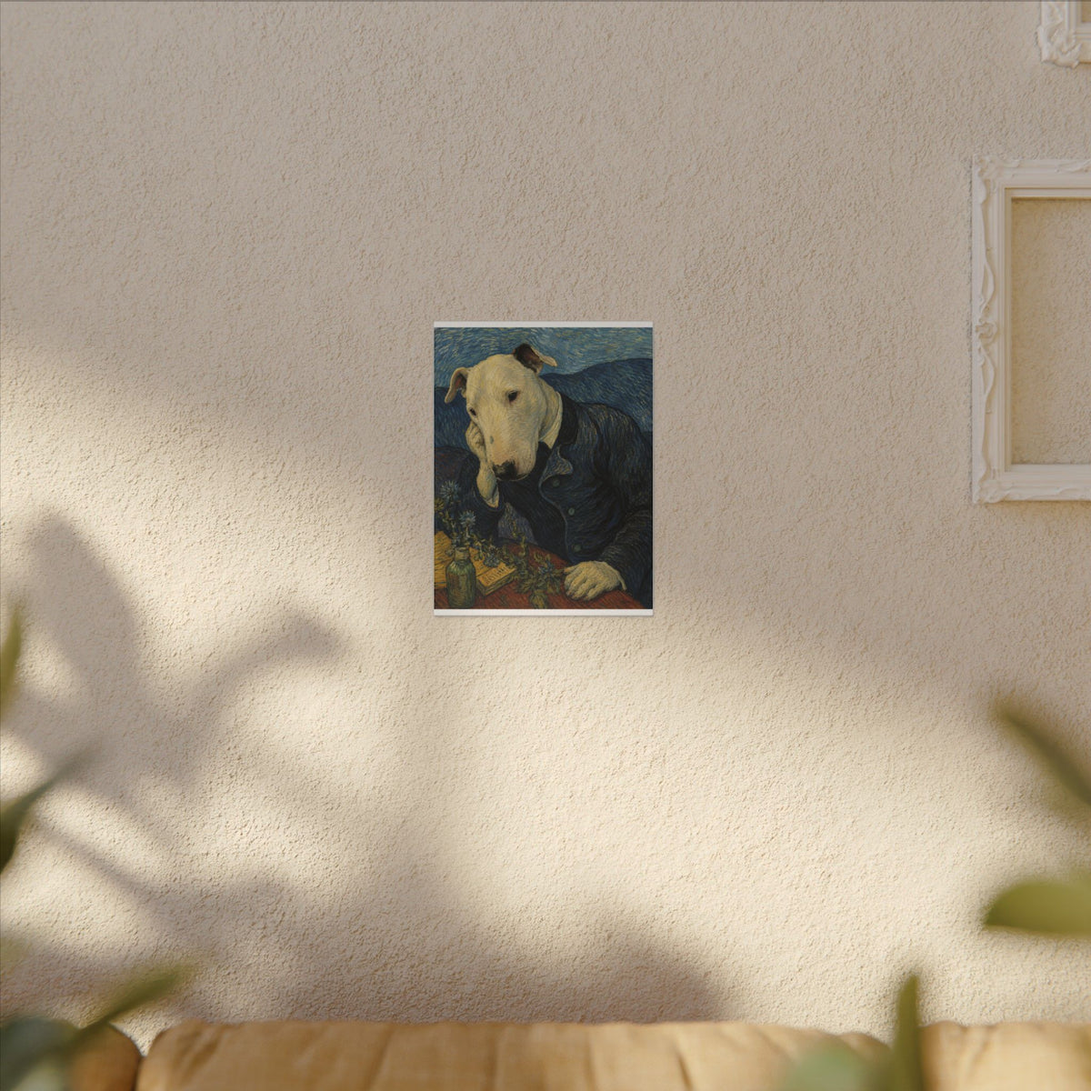 Bull Terrier Portrait of Doctor Gachet — after Vincent van Gogh, 1890 | Canvas