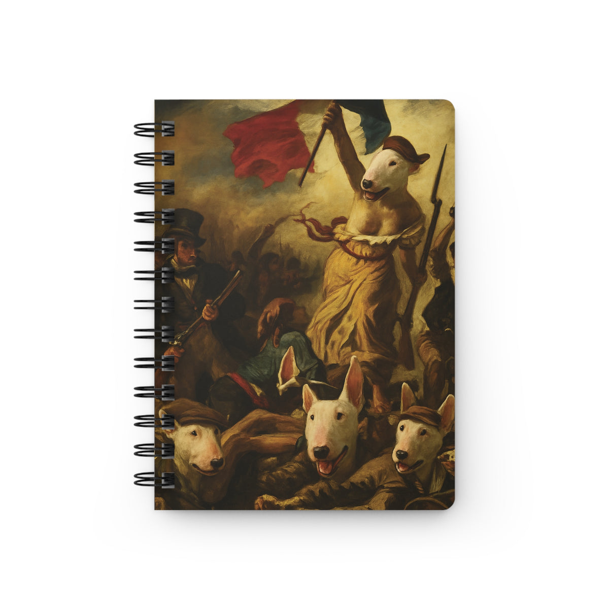 Bull Terrier Liberty Leading the People — after Eugene Delacroix, 1830 | Journal