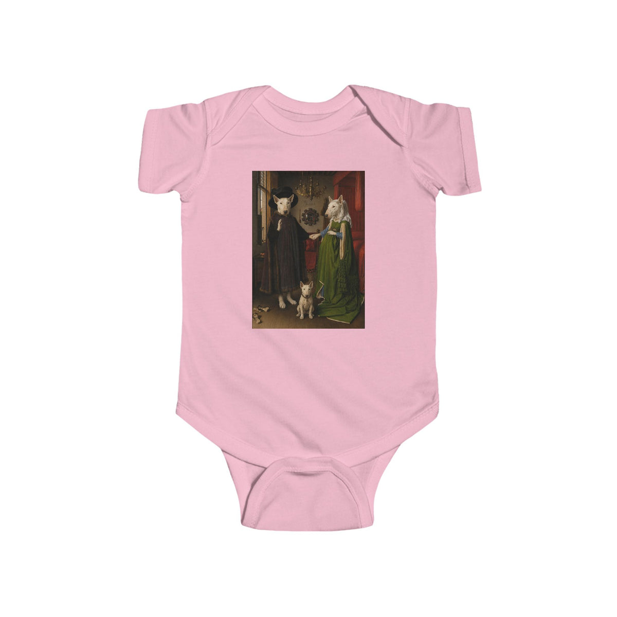 Bull Terrier The Arnolfini Portrait — after Jan van Eyck, 1434 | Bodysuit