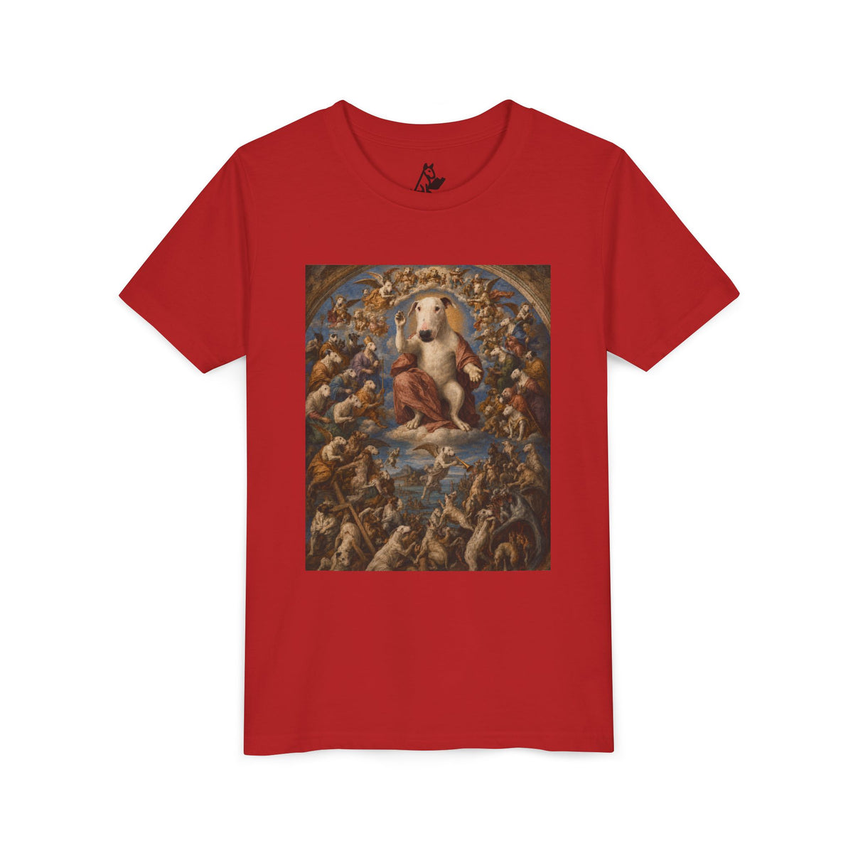Bull Terrier The Last Judgement — after Michelangelo, 1541 | Youth Tee