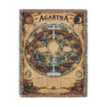 Agartha, The Forbidden Atlas Plate VI | Blanket