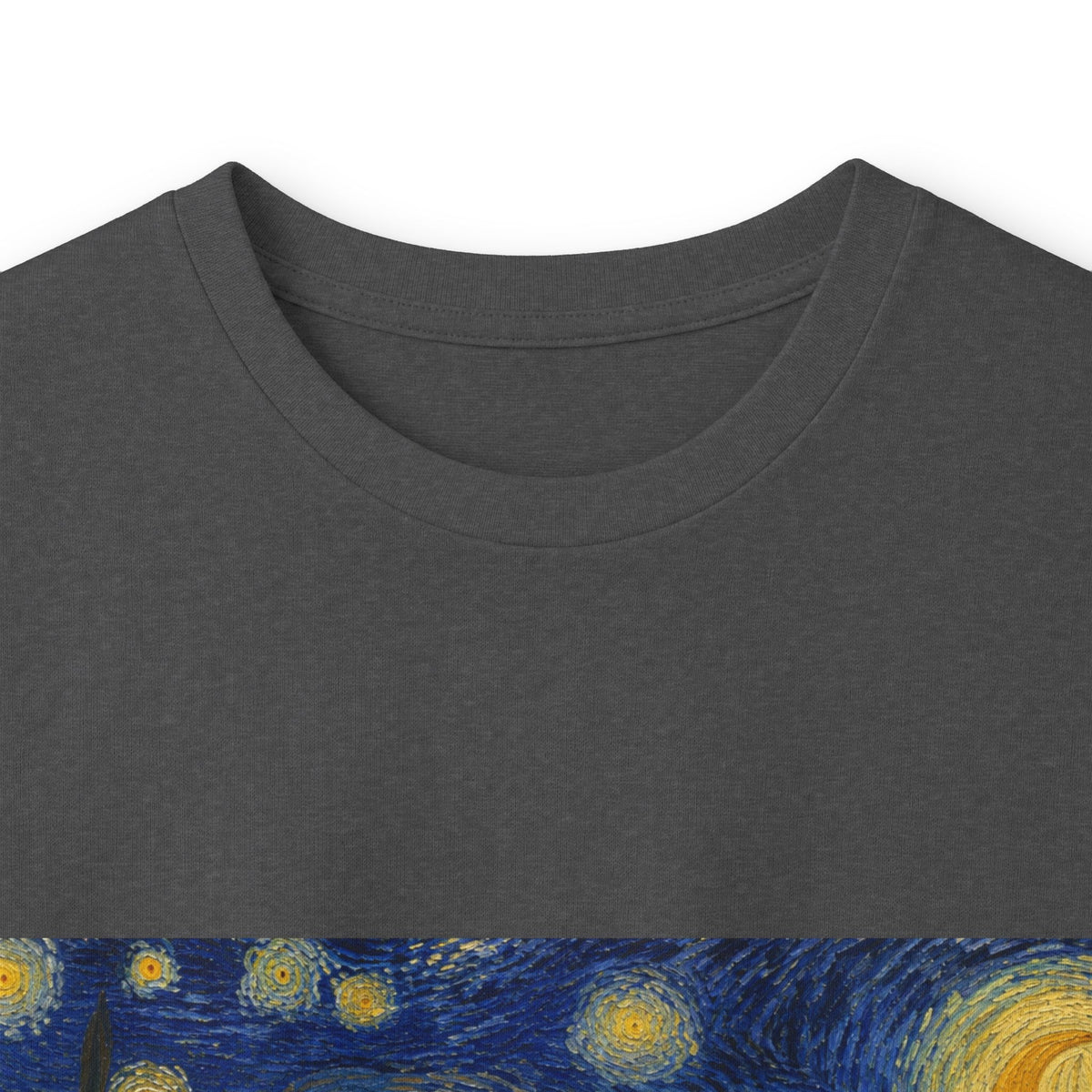 Bull Terrier Starry Night — after Vincent van Gogh, 1889 | Long Sleeve