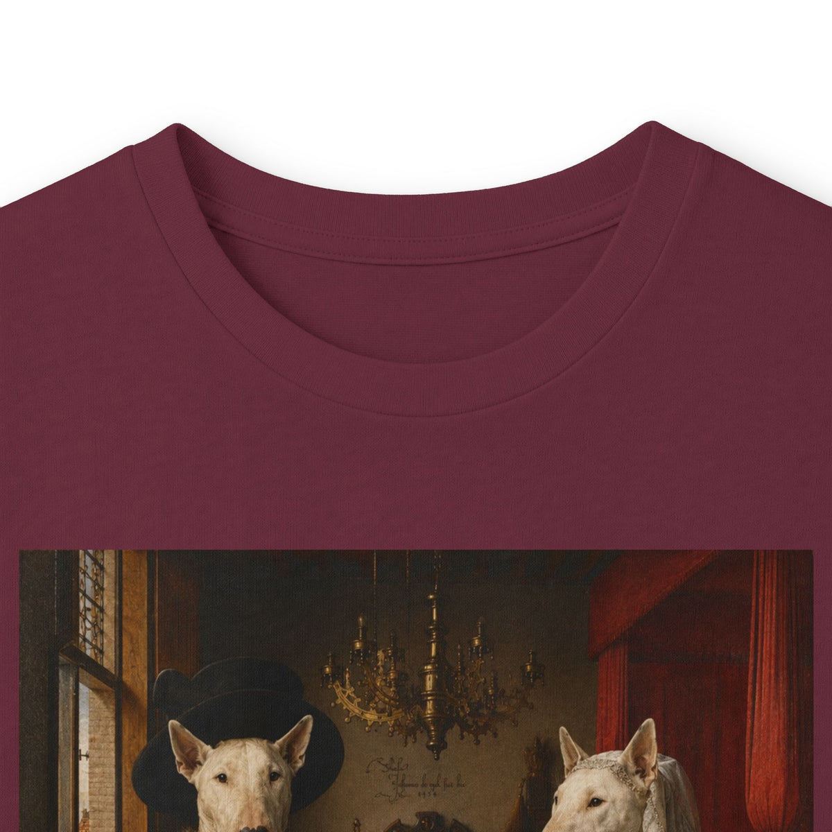 Bull Terrier The Arnolfini Portrait — after Jan van Eyck, 1434 | Long Sleeve