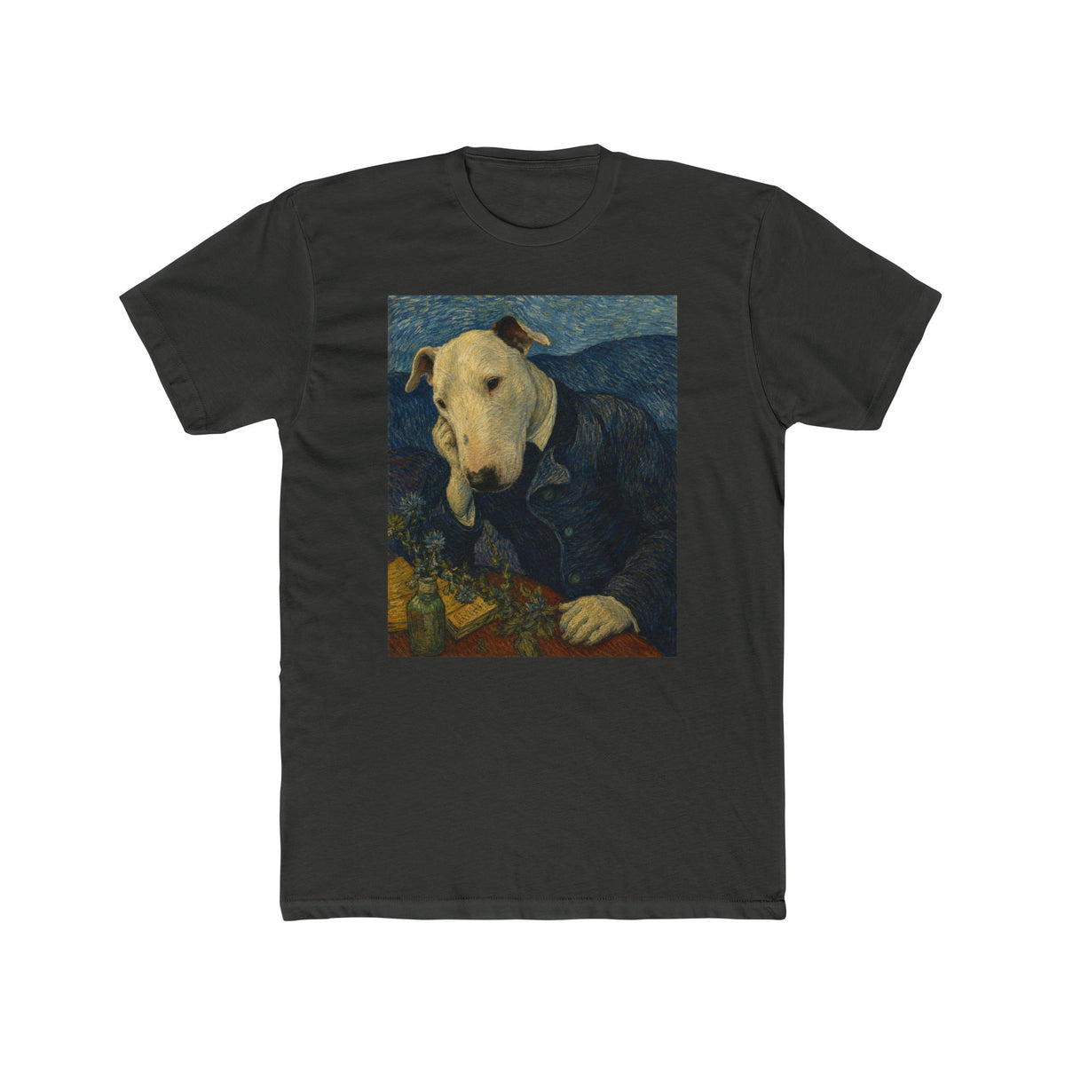 Bull Terrier Portrait Of Doctor Gachet — after Vincent van Gogh, 1890 | Tee
