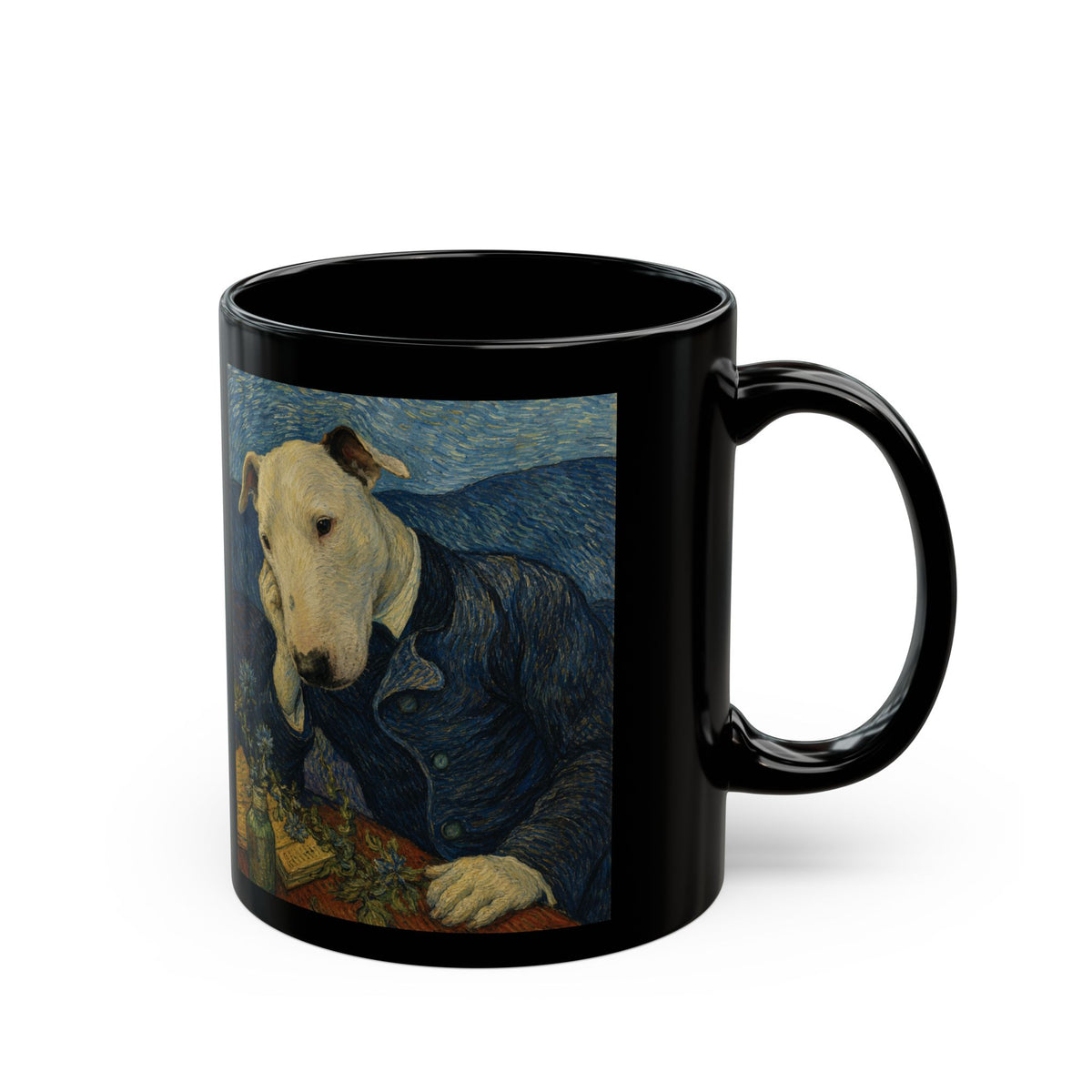 Bull Terrier Portrait Of Doctor Gachet — after Vincent van Gogh, 1890 | Mug