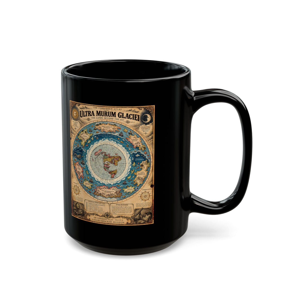 Ultra Murum Glaciei, The Forbidden Atlas Plate II | Mug