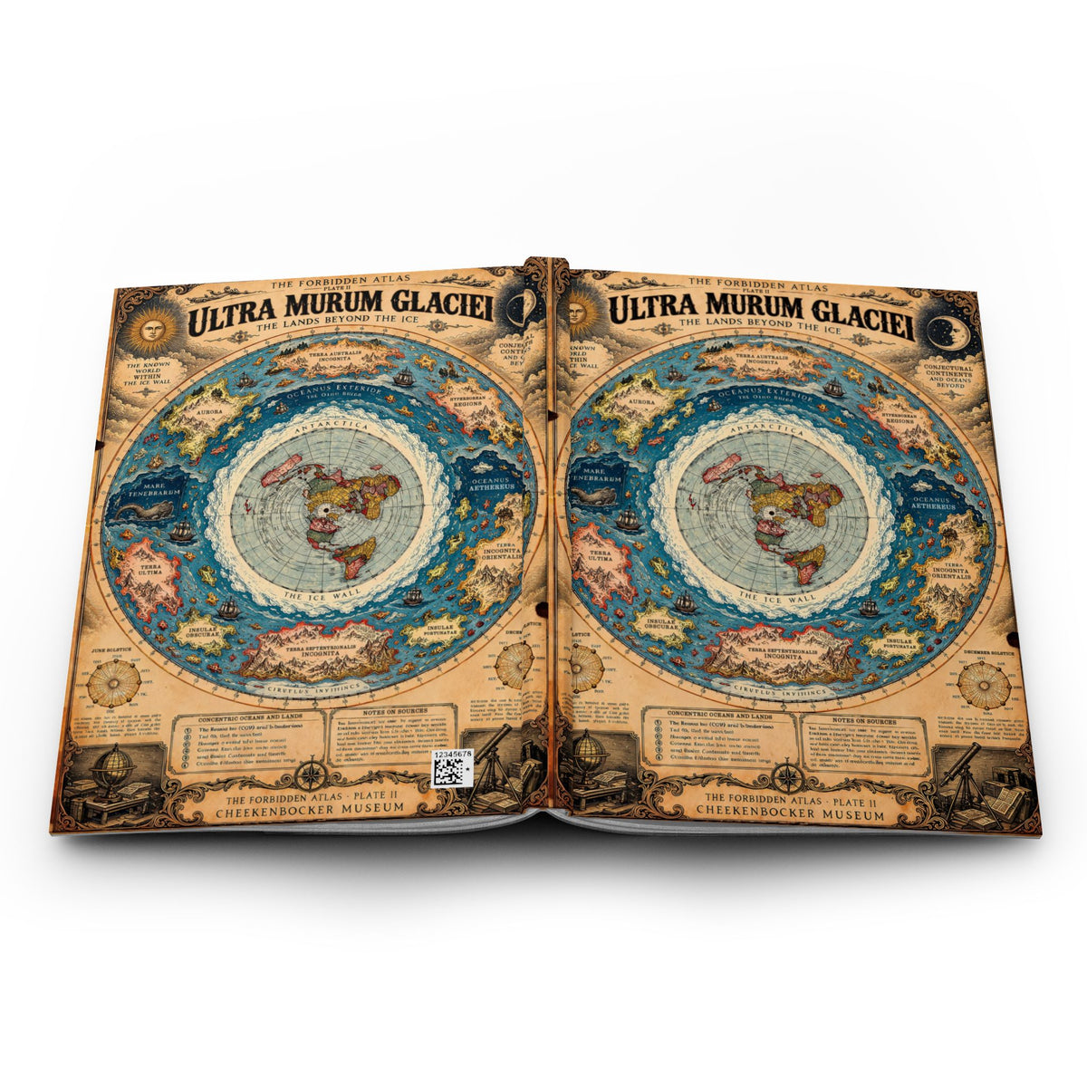 Ultra Murum Glaciei, The Forbidden Atlas Plate II | Journal