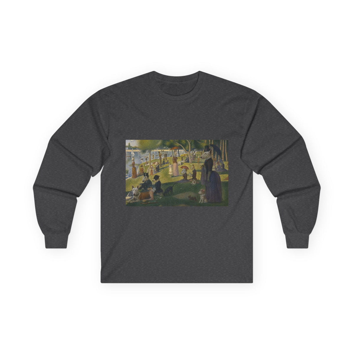 Bull Terrier A Sunday Afternoon on La Grande Jatte — after Georges Seurat, 1886 | Print