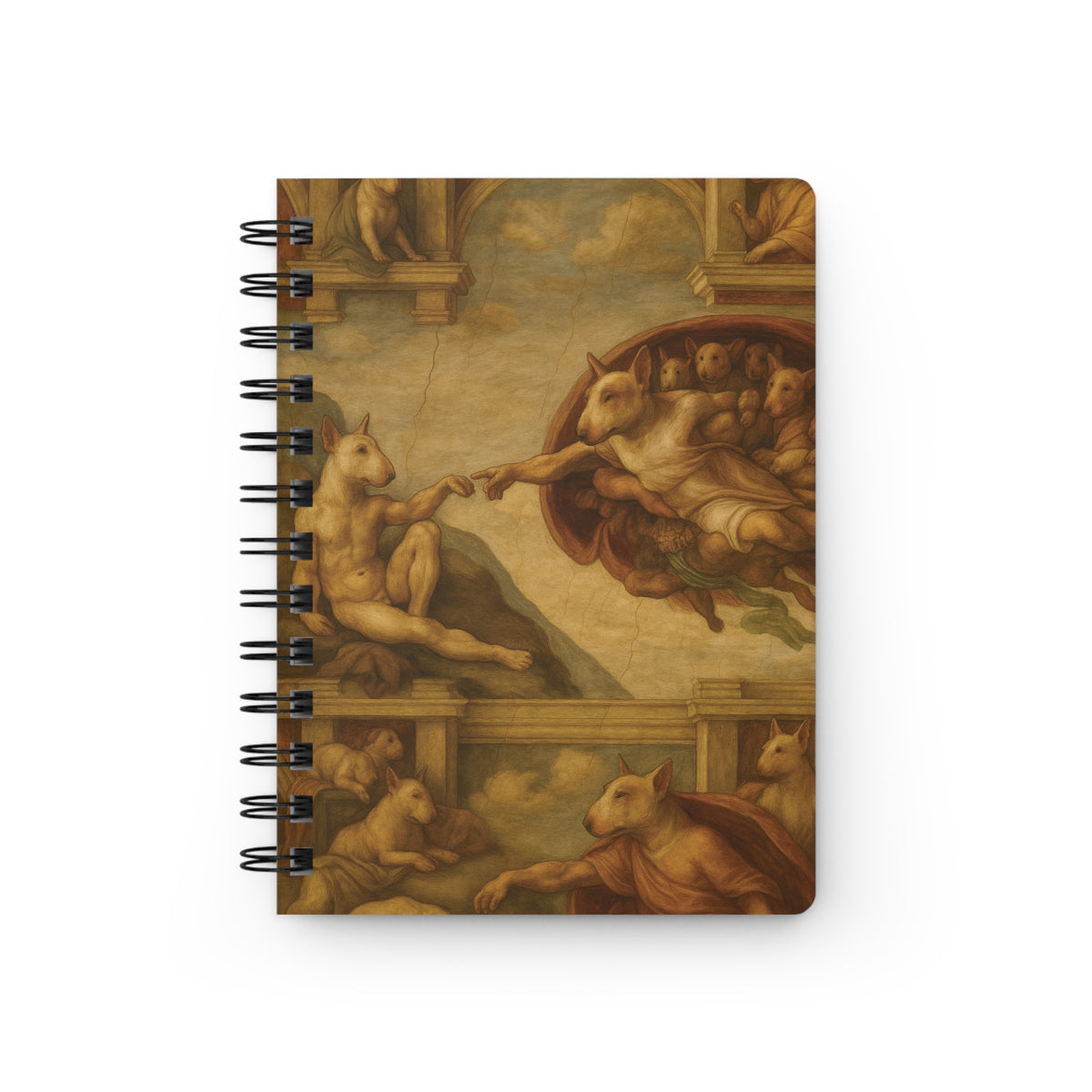 Bull Terrier The Creation of Adam — after Michelangelo, 1512 | Journal
