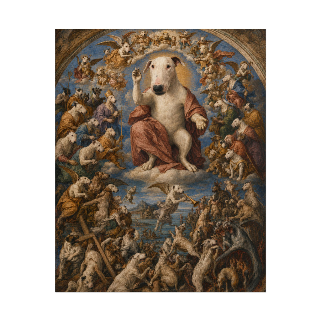 Bull Terrier The Last Judgement — after Michelangelo, 1541 | Print
