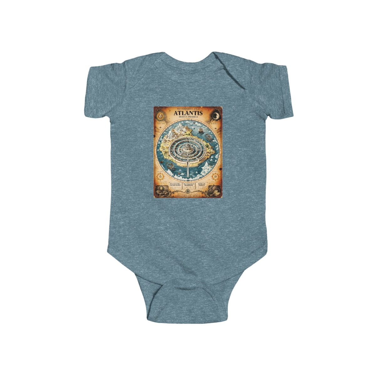 Atlantis, The Forbidden Atlas Plate III | Bodysuit