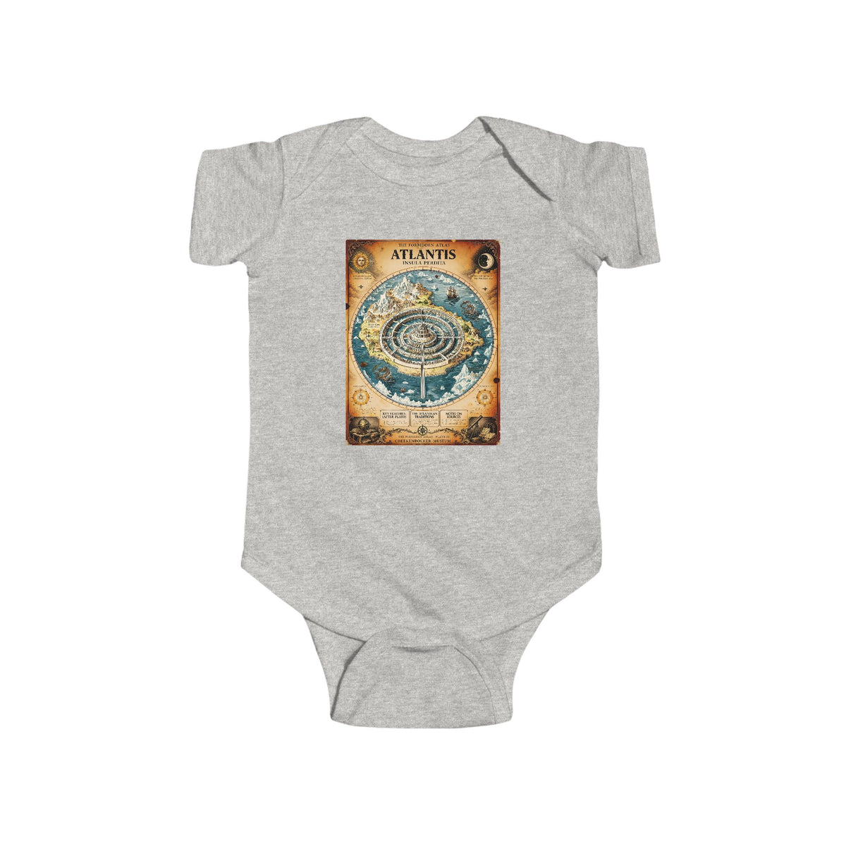 Atlantis, The Forbidden Atlas Plate III | Bodysuit