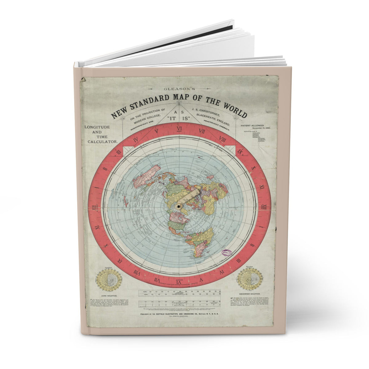 Gleason's New Standard Map of the World, 1892 | Journal
