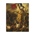 Bull Terrier Liberty Leading the People — after Eugene Delacroix, 1830 | Canvas