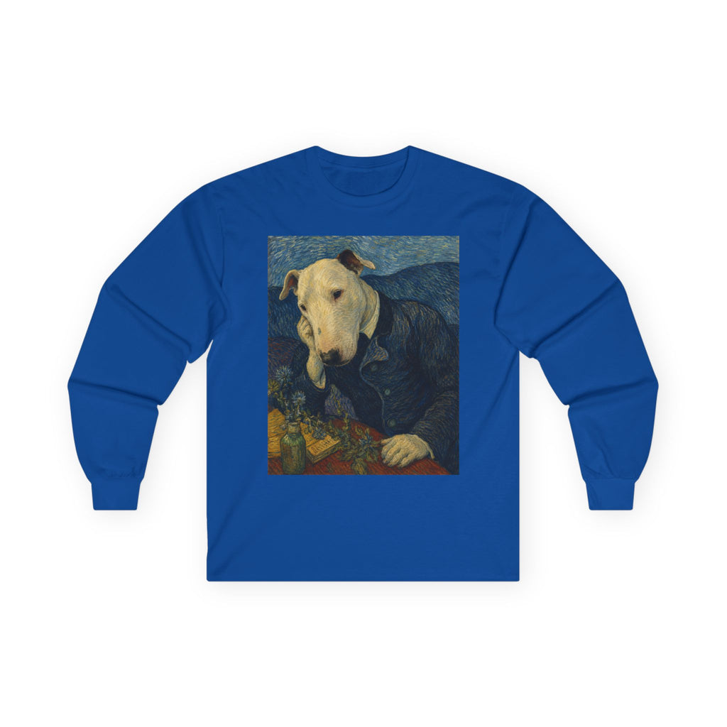 Bull Terrier Portrait Of Doctor Gachet — after Vincent van Gogh, 1890 | Long Sleeve