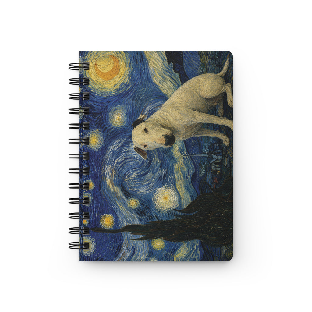 Bull Terrier The Starry Night — after Vincent van Gogh, 1889 | Journal