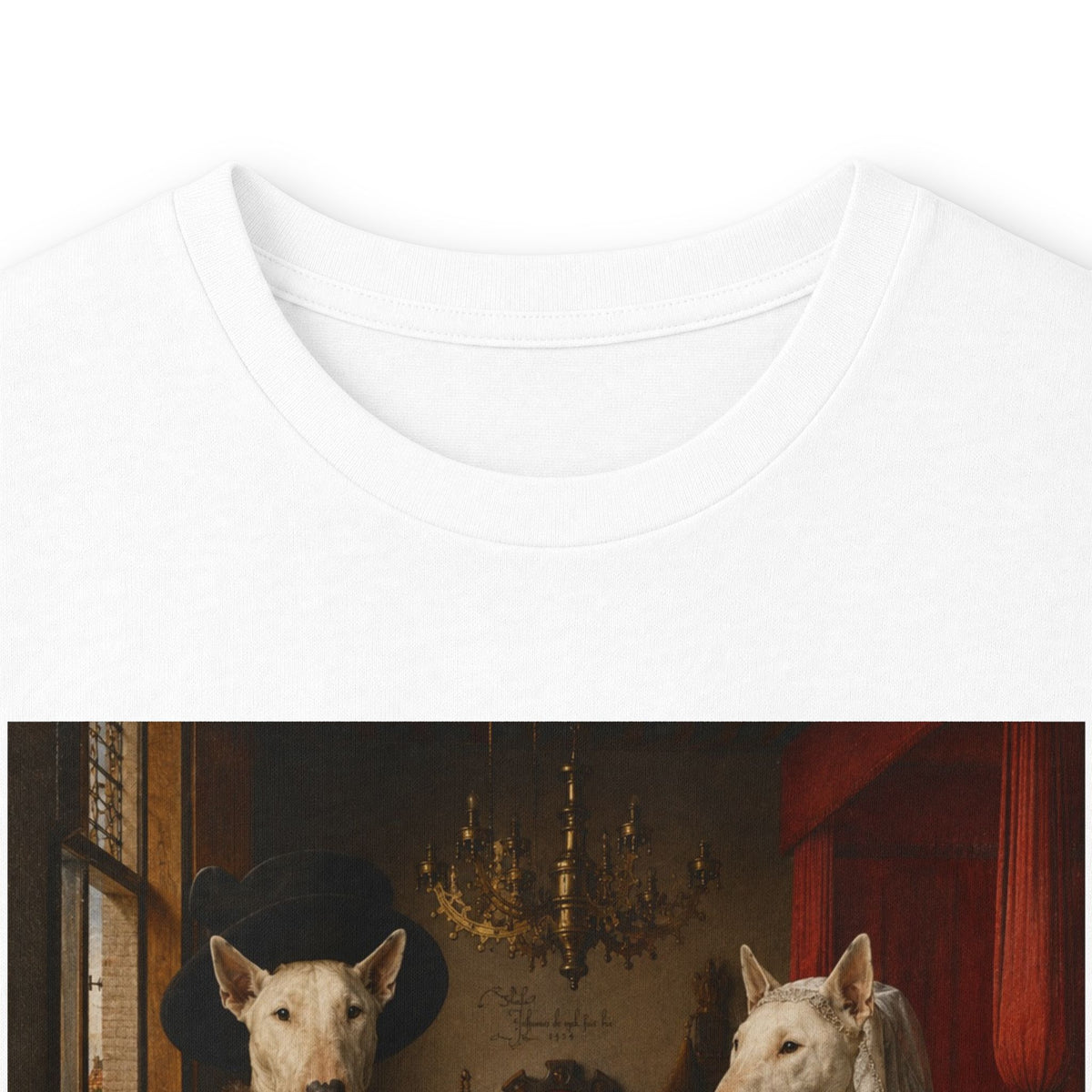 Bull Terrier The Arnolfini Portrait — after Jan van Eyck, 1434 | Long Sleeve