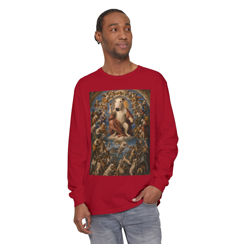 Bull Terrier The Last Judgement — after Michelangelo, 1541 | Long Sleeve