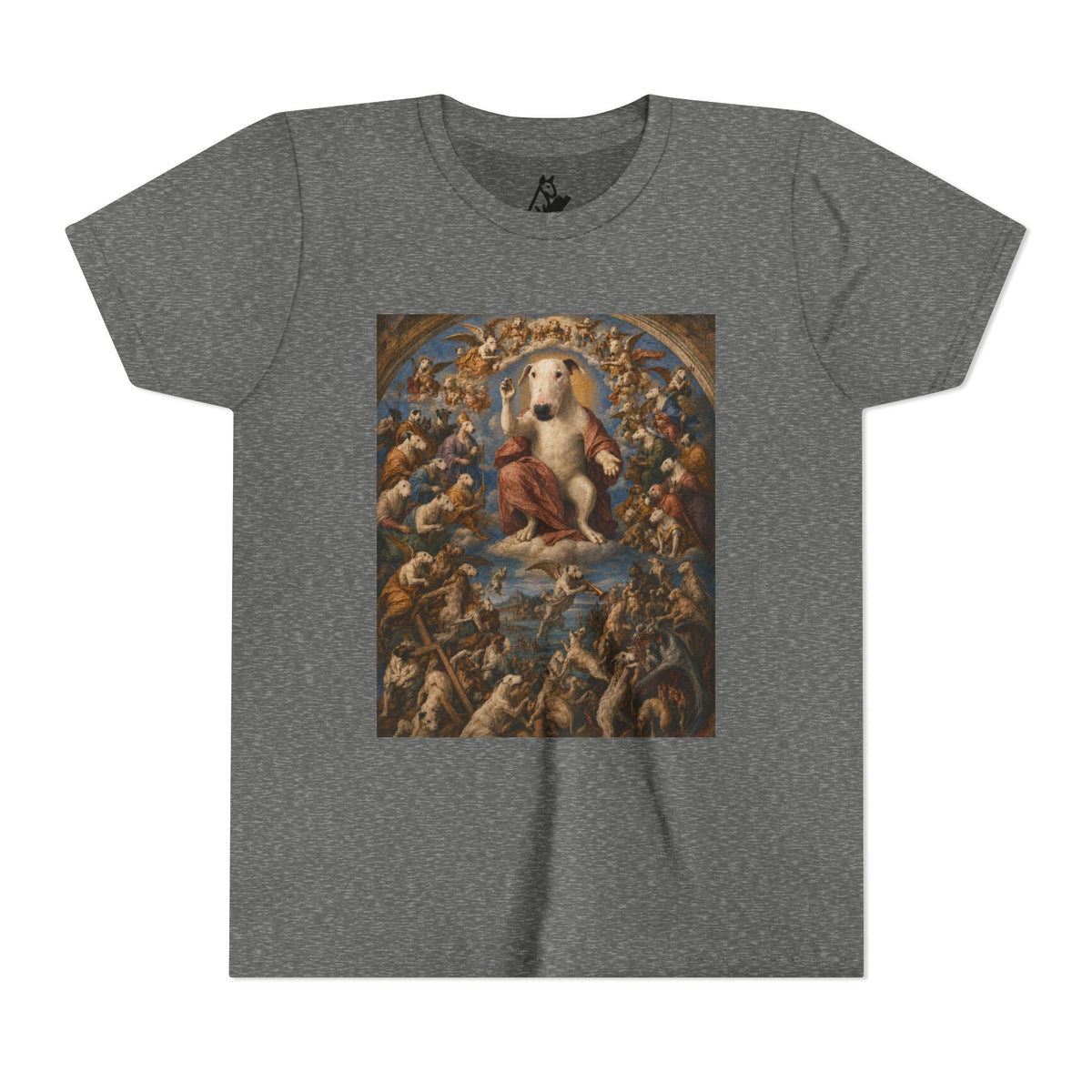 Bull Terrier The Last Judgement — after Michelangelo, 1541 | Youth Tee