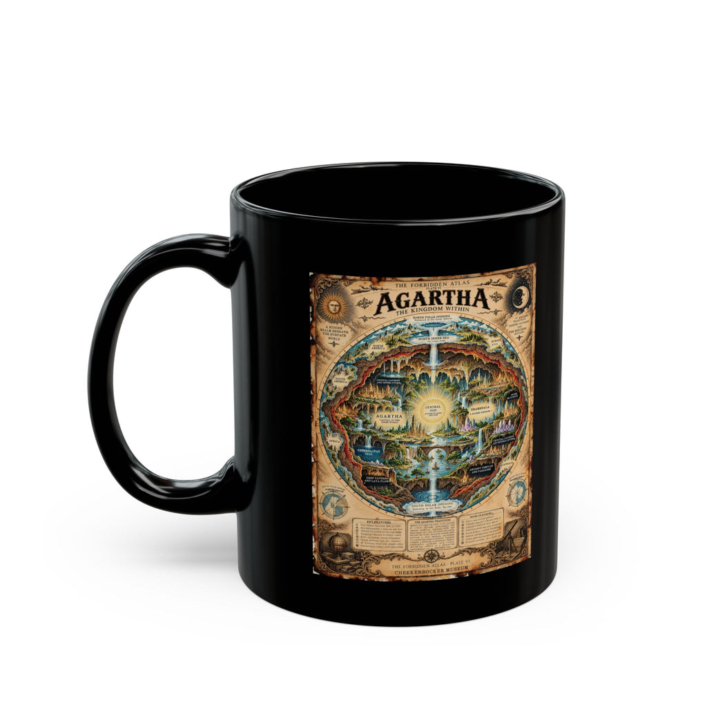 Agartha, The Forbidden Atlas Plate VI | Mug