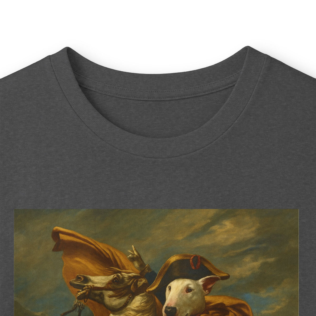 Bull Terrier Napoleon — after Jacques-Louis David, 1801 | Long Sleeve