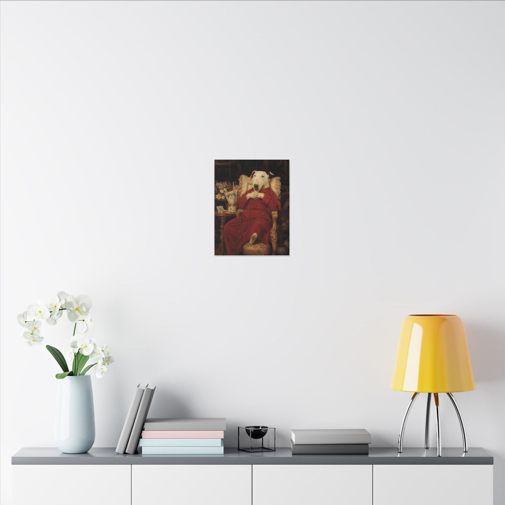 Bull Terrier A Happy Birthday — after Antonio Casanova y Estorach, c.1890 | Canvas